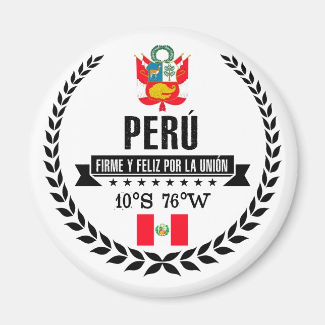 Íman Peru (Frente)