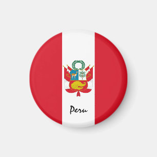 Íman Peru, bandeira e fãs desportivos e feriados na Am