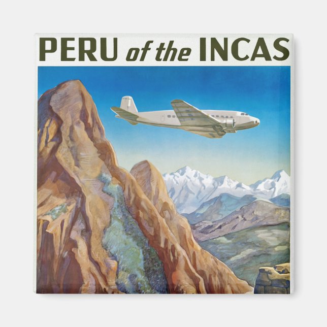 Íman Peru dos Incas (Frente)