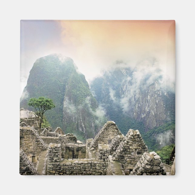 Íman Peru, Machu Picchu, a antiga cidade perdida do (Frente)