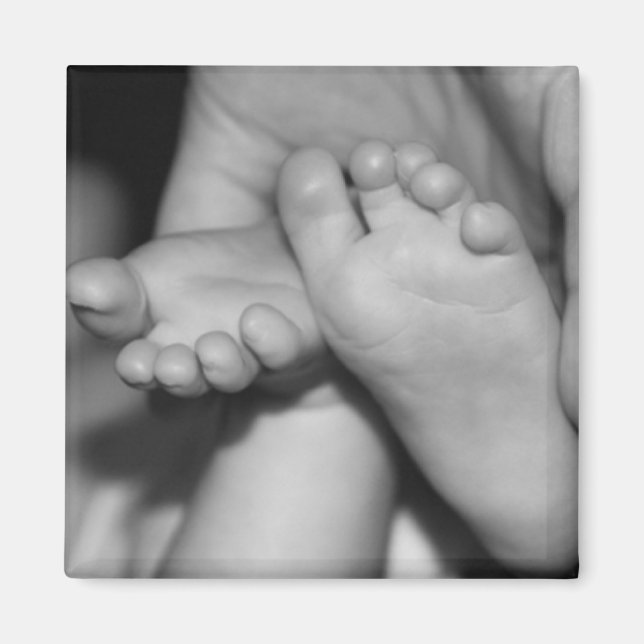 Íman Pés De Bebê Bonitos (Frente)