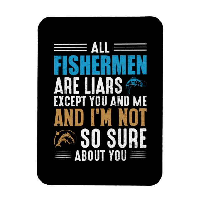 Íman Pesca Arte Todos Pescadores (Vertical)