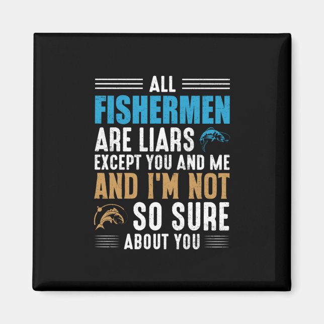 Íman Pesca Arte Todos Pescadores (Frente)