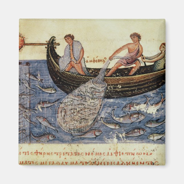 Íman Pesca com rede (Frente)