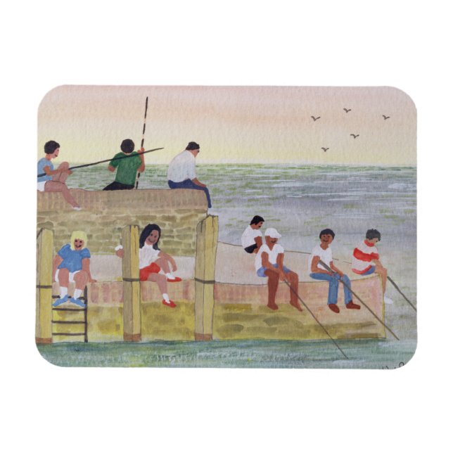 Íman Pesca de Crepúsculo 1988 (Horizontal)