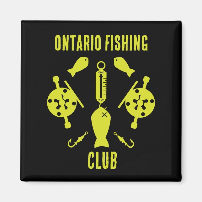 Íman Pesca do salmão canadiano (Frente)