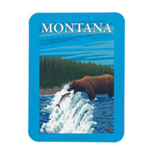 Íman Pesca do Urso em Montana
