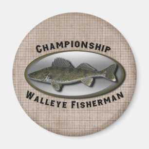 Íman Pescador dos Walleye do campeonato