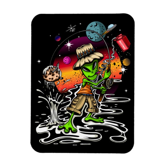 Íman Pescador espacial (Vertical)