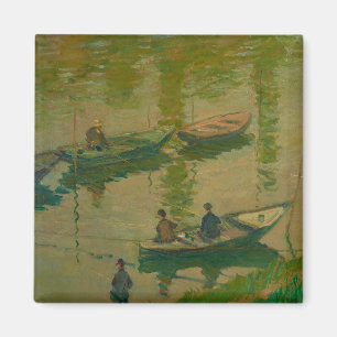 Íman Pescadores do Sena em Poissy - Claude Monet -
