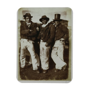 Íman Pescadores em terra, c.1843-47 (impressão do pape