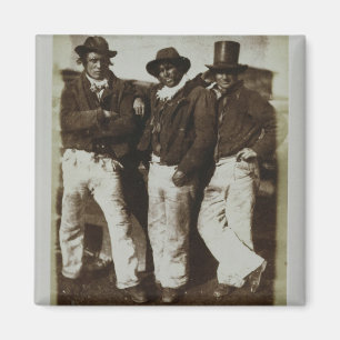 Íman Pescadores em terra, c.1843-47 (impressão do pape