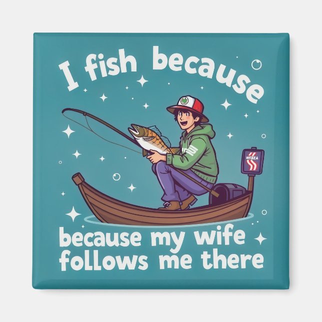 Íman Pescando Amor (Frente)