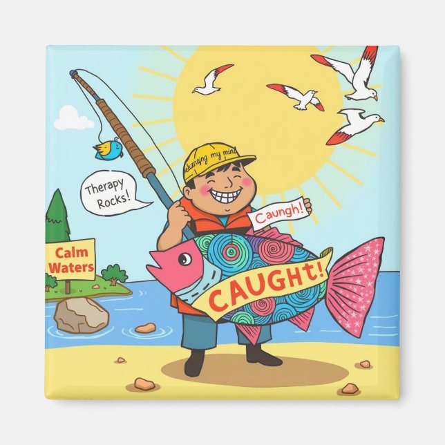 Íman Pescando Memórias (Frente)