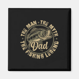 Íman Pescando para o Papai Presente do Dia do Pai para 