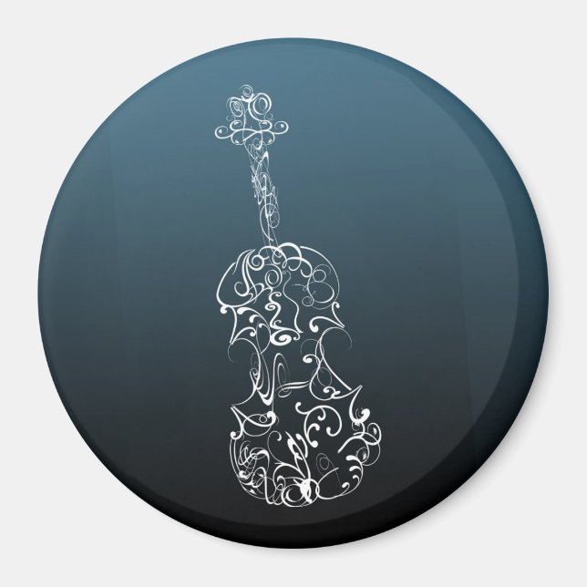 Íman Pesquisa de Violino (Frente)