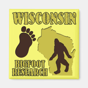 Íman Pesquisa de Wisconsin Bigfoot