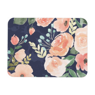Íman Pêssego de florescência do prazer & rosas &