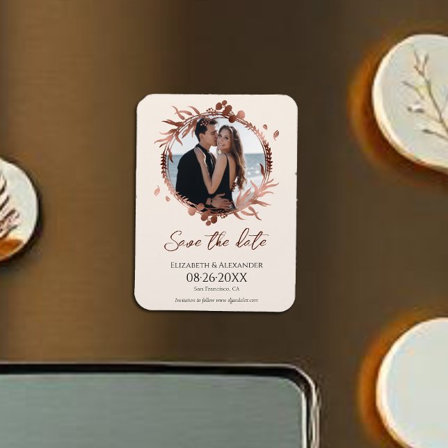 Íman Pessegueira clara Foto por coroa Salvar Data (Criador carregado)