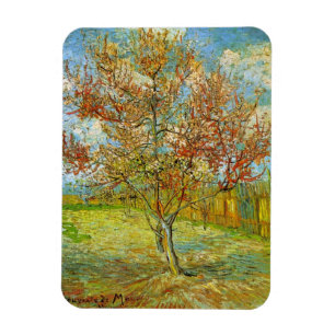 Íman Pessegueiro Rosa em Flor por Vincent van Gogh