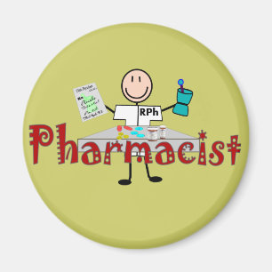 Íman Pessoa da vara do farmacêutico--Presentes