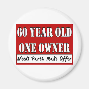 Íman Pessoas de 60 anos, um proprietário - as peças d