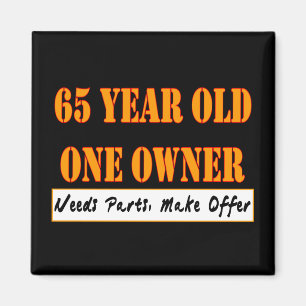 Íman Pessoas de 65 anos, um proprietário - as peças d