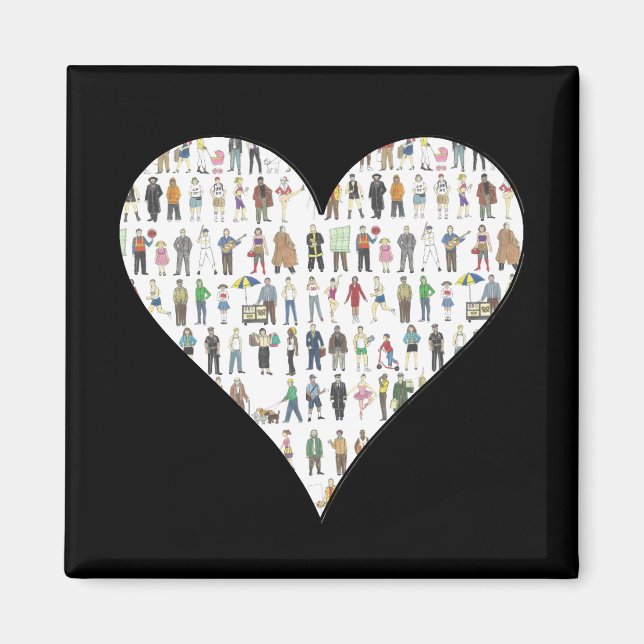 Íman Pessoas do magnete Nova Iorque NYC (Frente)