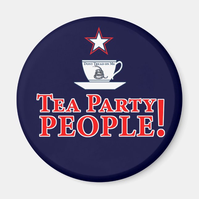 Íman Pessoas do Tea Party! (Frente)