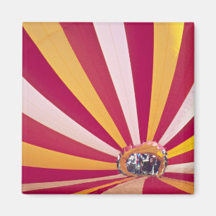 Íman Pessoas enchendo um balão de ar quente, Fort Colli