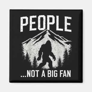Íman Pessoas Introvertidas Engraçadas Bigfoot Não é um 
