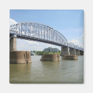 Íman Pessoas roxas do ímã da ponte