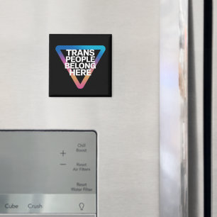 Íman Pessoas Trans Pertencem Orgulho Direitos Gay Respe