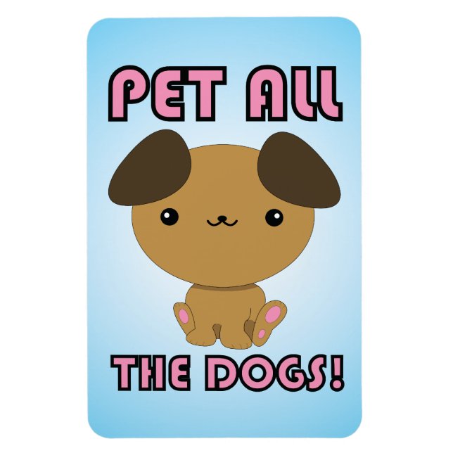 Íman Pet All Dogs! Kawaii Puppy (Vertical)
