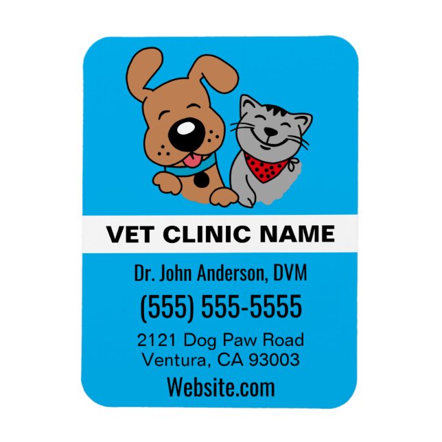 Íman Pet Business Magnet (Vertical)