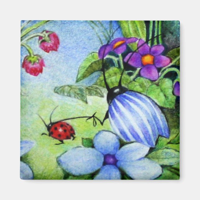 Íman Pet Ladybug Magnet (Frente)