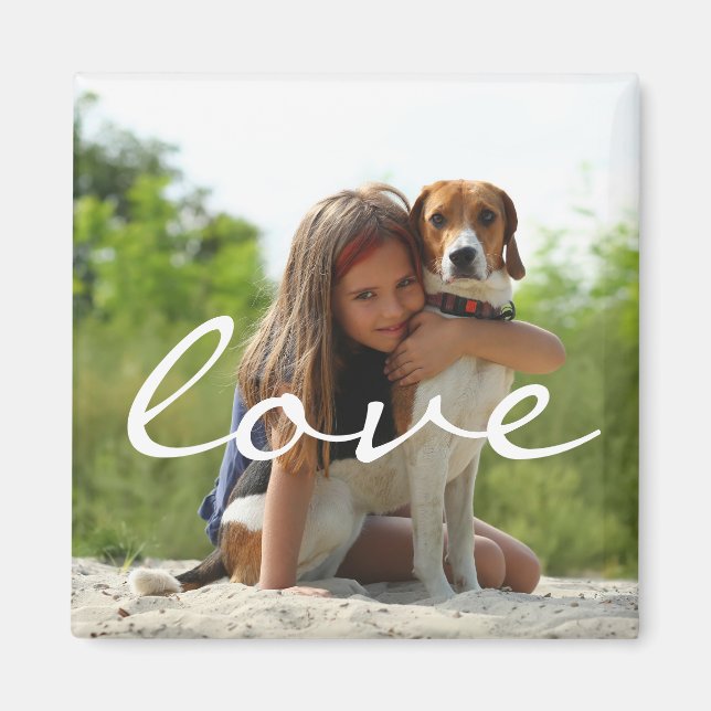Íman Pet Personalizado de Fotografias e Keepsasasaoket  (Frente)