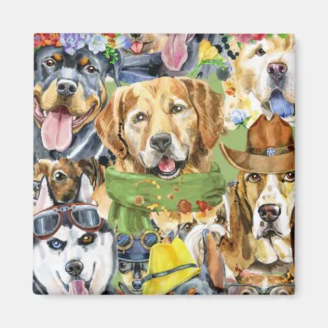 Íman Pet Pets de Cães (Frente)