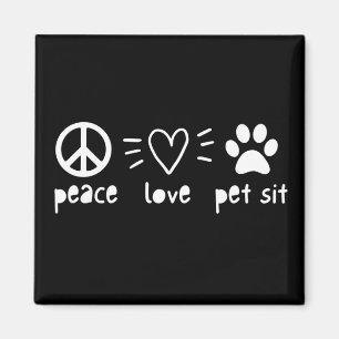 Íman Pet Sit de Paz