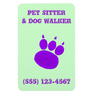 Íman Pet Sitter & Dog Walker Pak Print