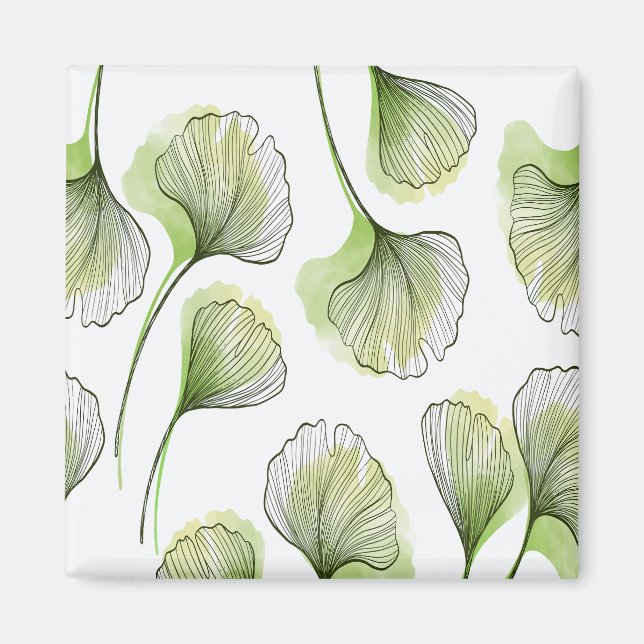 Íman Pétalas verdes (Frente)