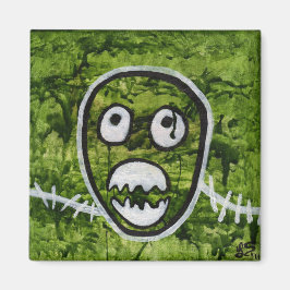 Íman Pete Semente Crânio Arte de Monstro Excêntrico e E