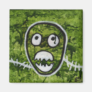 Íman Pete Semente Crânio Arte de Monstro Excêntrico e E