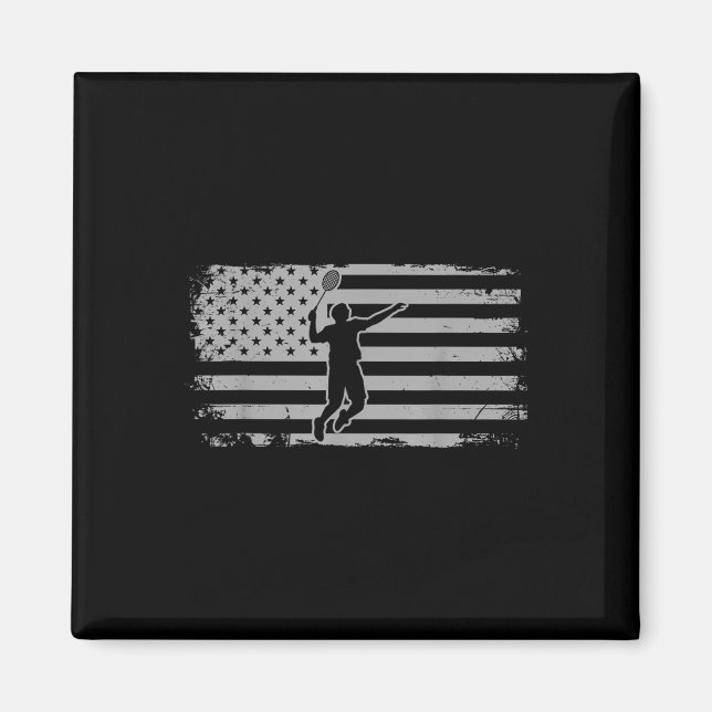 Íman Peteca da Bandeira Americana (Frente)