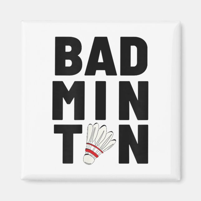 Íman Peteca de Badminton  (Frente)