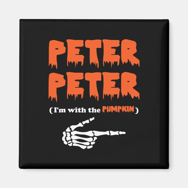 Íman Peter, estou com a abóbora (Frente)