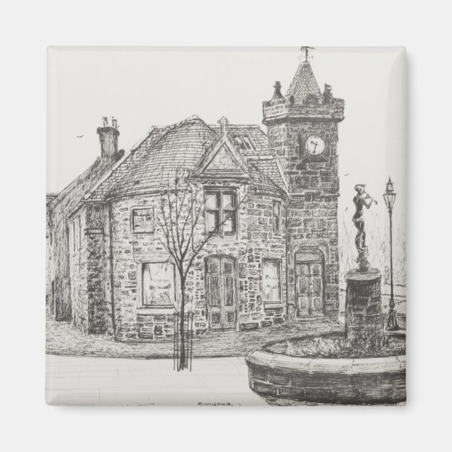 Íman Peter Pan Statue Kirriemuir Scotland 2007 (Frente)