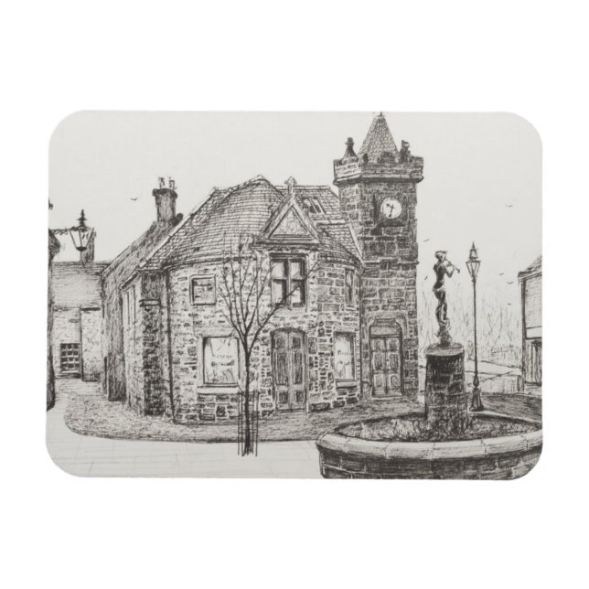 Íman Peter Pan Statue Kirriemuir Scotland 2007 (Horizontal)