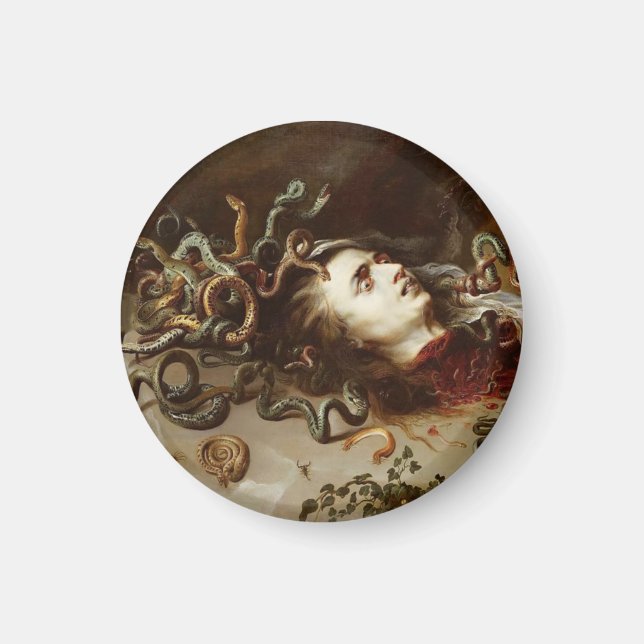 Íman Peter Paul Rubens - O Chefe De Medusa - Barroco P (Frente)