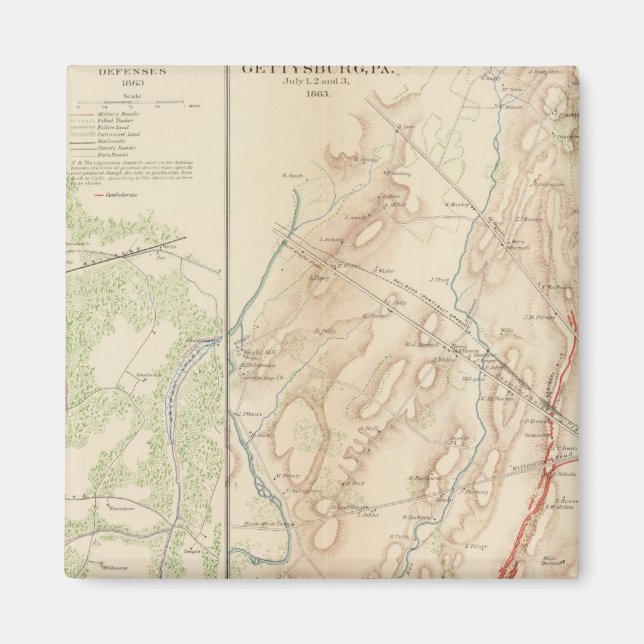 Íman Petersburgo, Gettysburg (Frente)